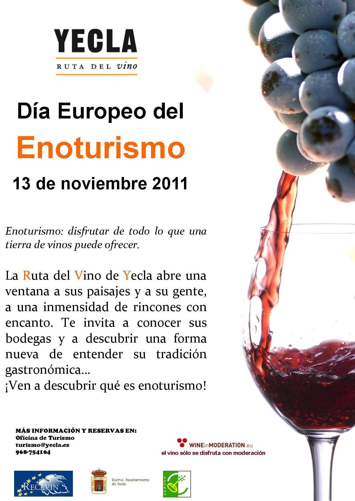 European Day of Wine Tourism poster