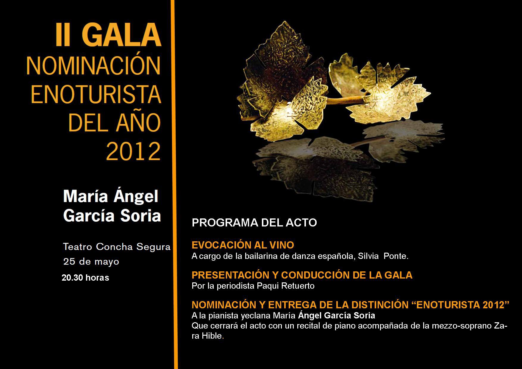 Gala Enoturista 2012