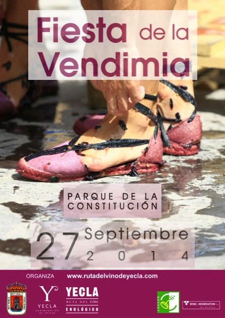Cartel Fiesta de la Vendimia 2014