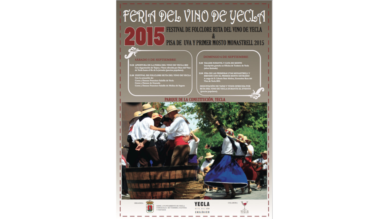 Feria del Vino de Yecla, 2015