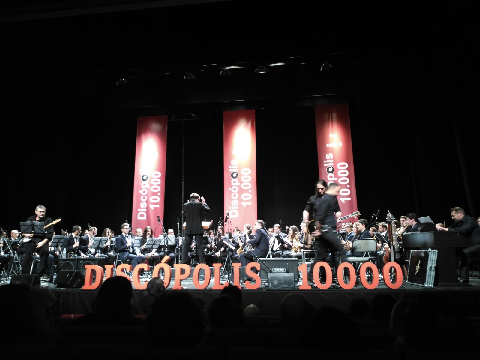 Concierto especial del programa 10.000 de Discópolis a cargo de la Banda de Música de Yecla