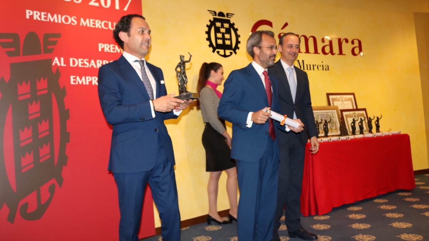 Barahonda recibe el premio Mercurio a la Exportación 2017 