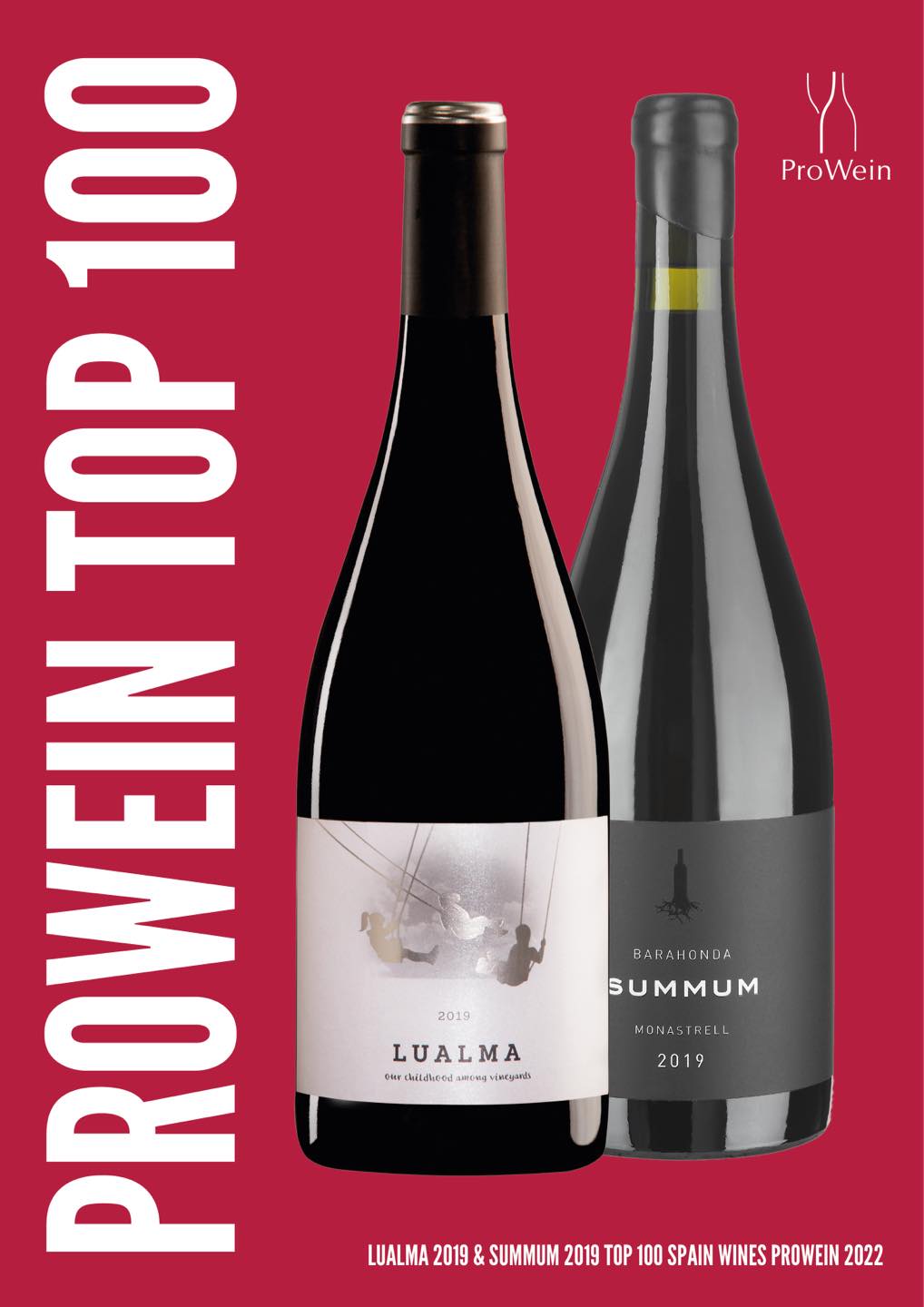 ProWein 2022 includes two wines from Barahonda among the 100 best in Spain