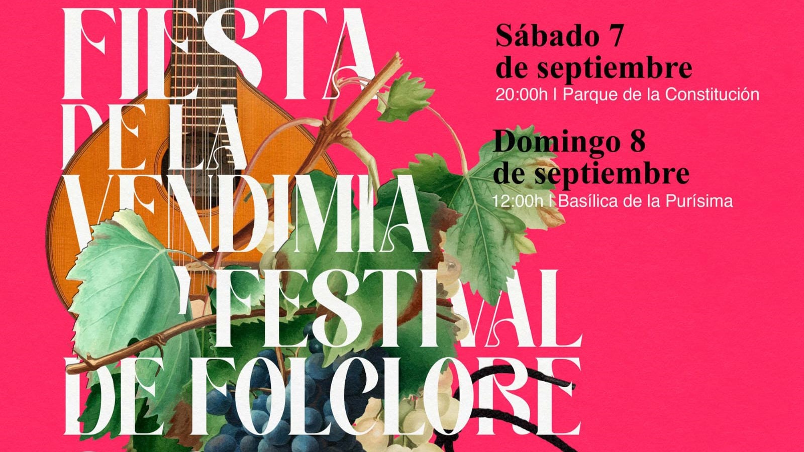 Fiesta de la Vendimia y Festival de Folclore 2024