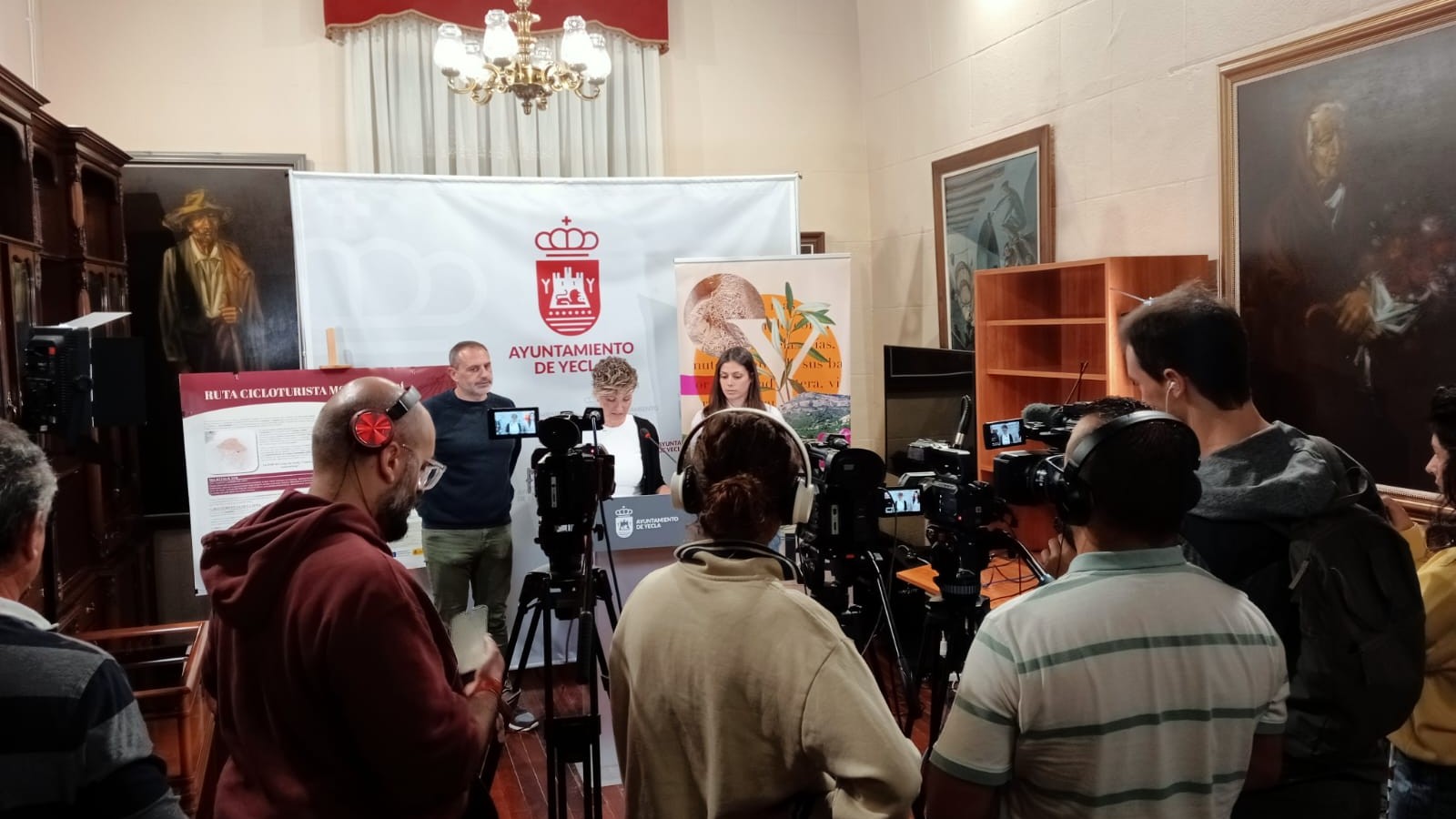 La Ruta del Vino Yecla inaugura su primera ciclovía  enoturística