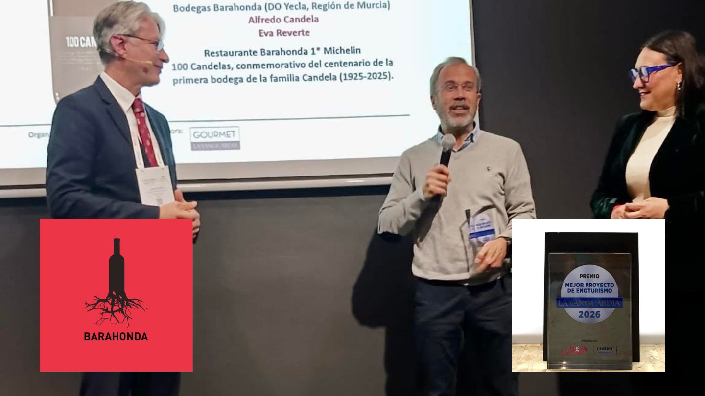 Bodegas Barahonda, Premio al Mejor Proyecto de Enoturismo de España 2026
