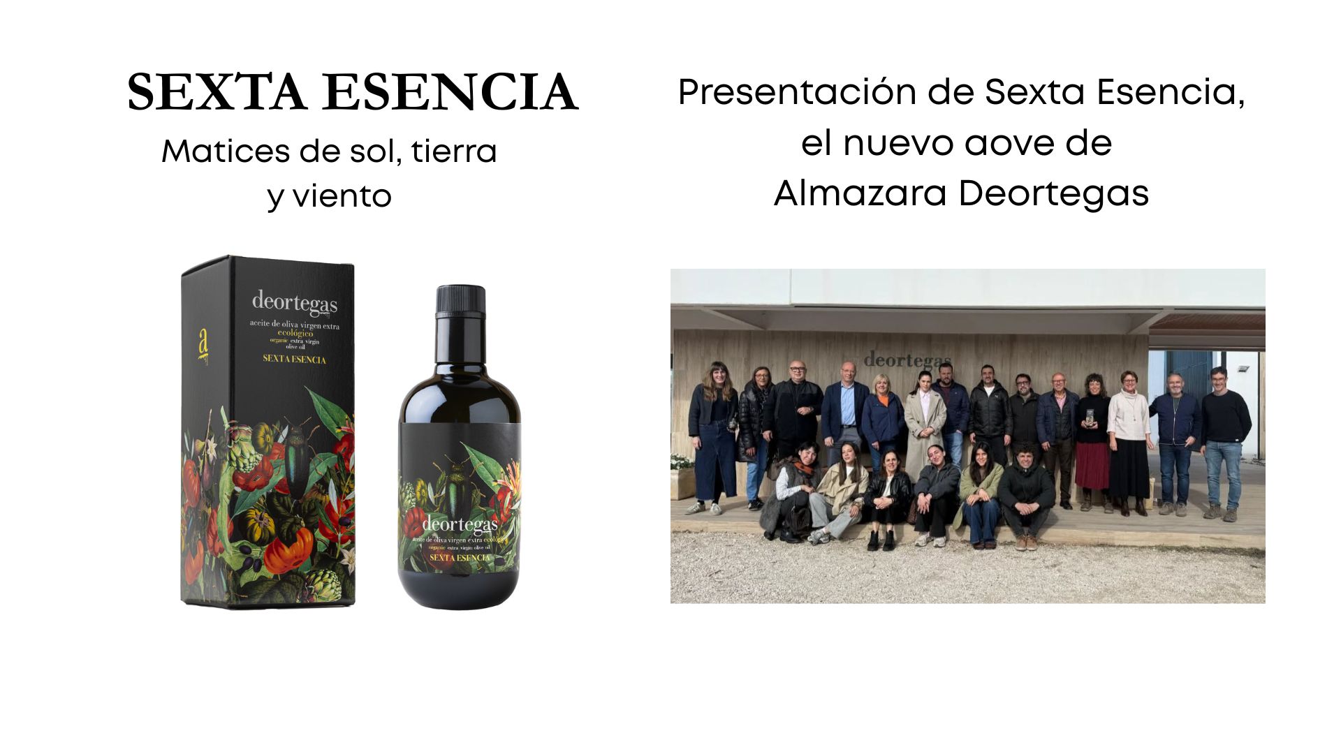 Nuevo AOVE Sexta Esencia de Almazara Deortegas