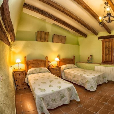 El Llano de Quintanilla Rural House. Bedrooms