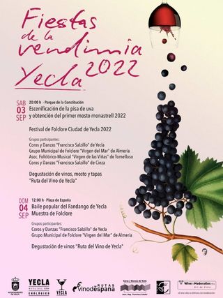 Cartel Feria del Vino y Gala Enoturista